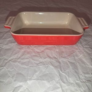 Le creuset rectangular dish